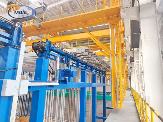 قیمت خوب خط انوديزه آلومينيومي پيشرفته 600 تن در ماه آنلاین