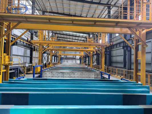 قیمت خوب خط آنادایزینگ 500T/M برای قطعات بزرگ آنلاین