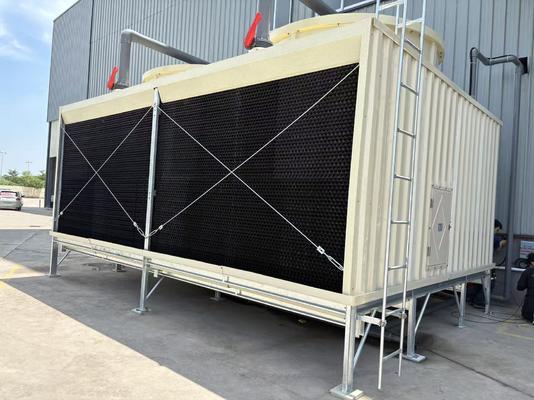 قیمت خوب برج خنک کننده جریان متقابل دایره ای 100T-350T برای آنودایزینگ آنلاین
