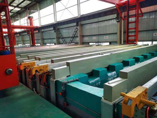 قیمت خوب خط آنودیزاسیون افقی نیمه اتوماتیک برای کیس های تلفن آلومینیومی 3C با ضخامت فیلم 8 ¢ 12 μm و شستن شن و ماسه خوب + رنگ آنلاین