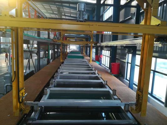 فرآیند پردازش خط رنگ آمیزی خودکار آندایزینگ قطعه کار کوچک