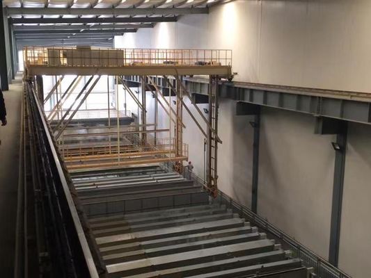 خط آنودایز عمودی خودکار با سیستم قفسه بندی Manaul