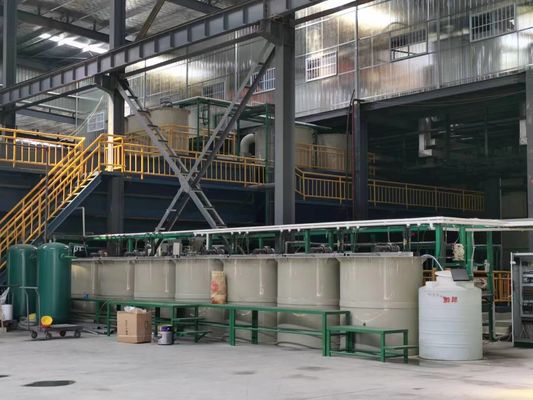 خط تولید اکسیداسیون فرآیند تصفیه فاضلاب صنعتی آندایزینگ