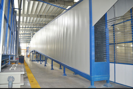 دستگاه خط پوشش پودری افقی ولتاژ پایدار 380 ولت - 415 ولت