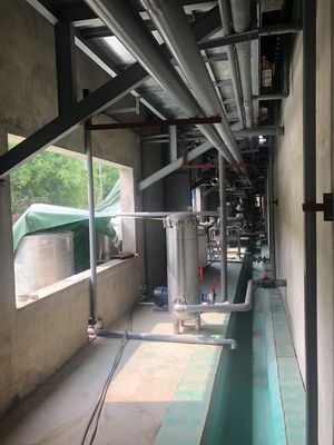 قیمت خوب 5.5 کیلووات لوازم جانبی خط آندایزینگ دستگاه های فیلتر مخزن آب بندی آنلاین