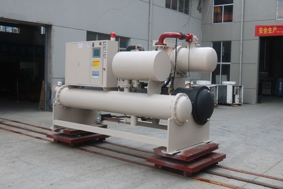 380 ولت / 50 هرتز اسکرو چیلر آب اکسیداسیون خنک کننده مستقیم اختصاصی