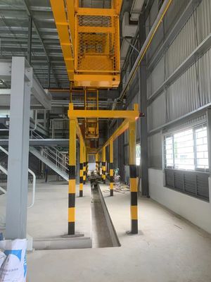 روش قفسه بندی کتابچه راهنمای درمان سیستم خط آندایزینگ افقی