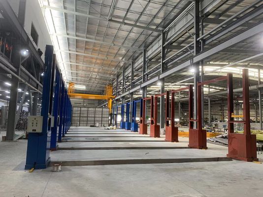 روش قفسه بندی کتابچه راهنمای درمان سیستم خط آندایزینگ افقی