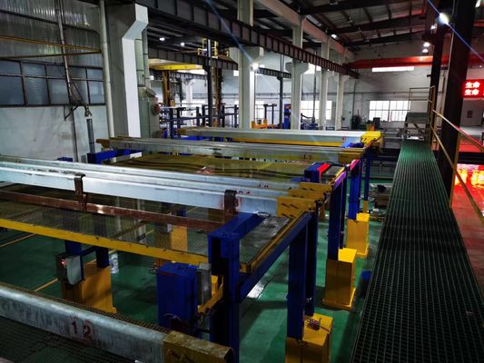 فرآیند تصفیه خط تولید آنودایز خودکار 650 تن / ماه خروجی