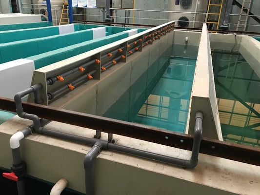 1000T/ماه تجهیزات خط آندایزینگ اتوماتیک / نیمه اتوماتیک