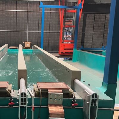 3000T / M خط تولید نیمه اتوماتیک آنودیز 8-12μm