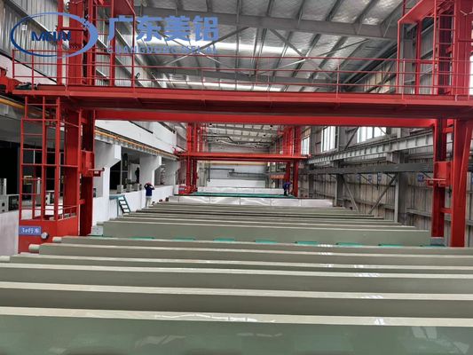 قیمت خوب 200T / M AUTO تجهیزات خط تولید آنودیزه کننده سطح آلومینیوم سفارشی آنلاین