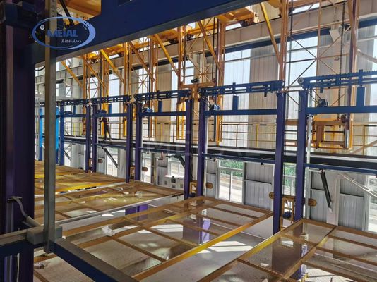 قیمت خوب فرآیند تصفیه خط تولید آنودایز خودکار 650 تن / ماه خروجی آنلاین