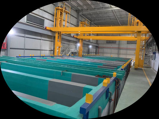 قیمت خوب خط آنوديزه 1000 تن/ماه ظرفیت دانه زرد سیمي اتوماتيك 30*80*10 کارخانه آنلاین