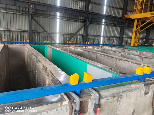 خط تولید آنادایزینگ 2000T/M برای پروفیل های آلومینیومی با کیفیت بالا با کنترل هوشمند