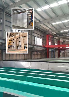 خط تولید آنودیز 150T/m برای پروفایل های آلومینیومی خودرو