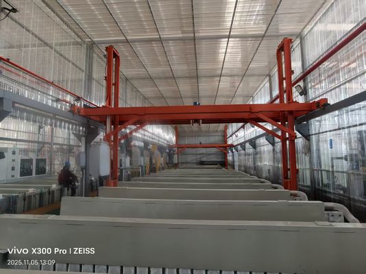 قیمت خوب خط تولید آنودیز 500T / M سفارشی برای پروفایل های درب و پنجره های پیشرفته با آلیاژ آلومینیوم 6063 آنلاین