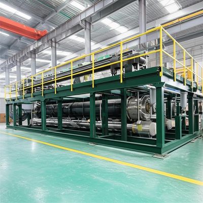 خط تولید آنودیزاسیون گاز طبیعی 500T با حداکثر طول 8500MM و 350m2/T