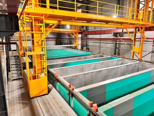 قیمت خوب 6063 6061 7075 خط تولید آنودیز آلومینیوم برای درمان سطح قاب آلومینیوم خورشیدی آنلاین