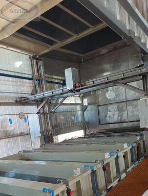 قیمت خوب خط تولید آنادایزینگ کوچک 500T/M برای محصولات استوانه‌ای آنلاین