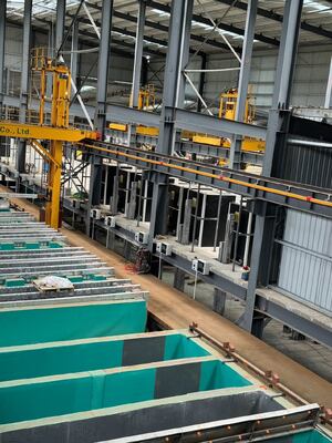 قیمت خوب سیستم گرمایش آنودایزینگ با راندمان انرژی 25% بالاتر، با محدوده دمایی 10-80 درجه سانتیگراد و دقت 0.5± درجه سانتیگراد برای خط تولید آنودایزینگ آنلاین