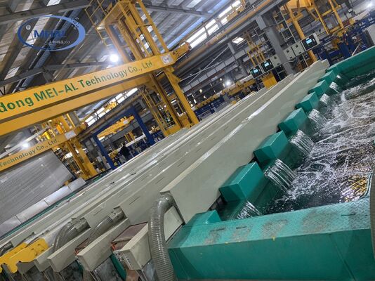 قیمت خوب خط تولید اکسیداسیون 200T / ماه با نظارت از راه دور و ضخامت فیلم آنودیزه کننده 8-12μm آنلاین
