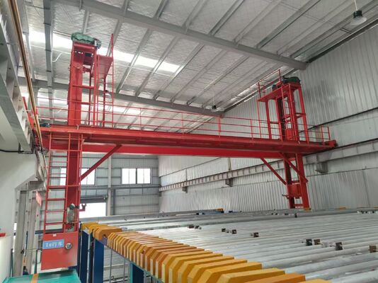 قیمت خوب 40 Tons/Month Semi-Automatic Hard Anodizing Production Line for Automotive Parts with 25–80 μm Film Thickness آنلاین