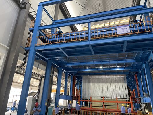 قیمت خوب آسانسور بارگذاری مواد برای خط آنودیز کردن آلومینیوم دستی و خودکار آنلاین